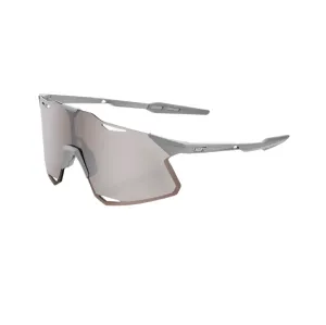 100% HYPERCRAFT - Matte Stone Gray - HiPER Silver Mirror Lens - 60000-00004