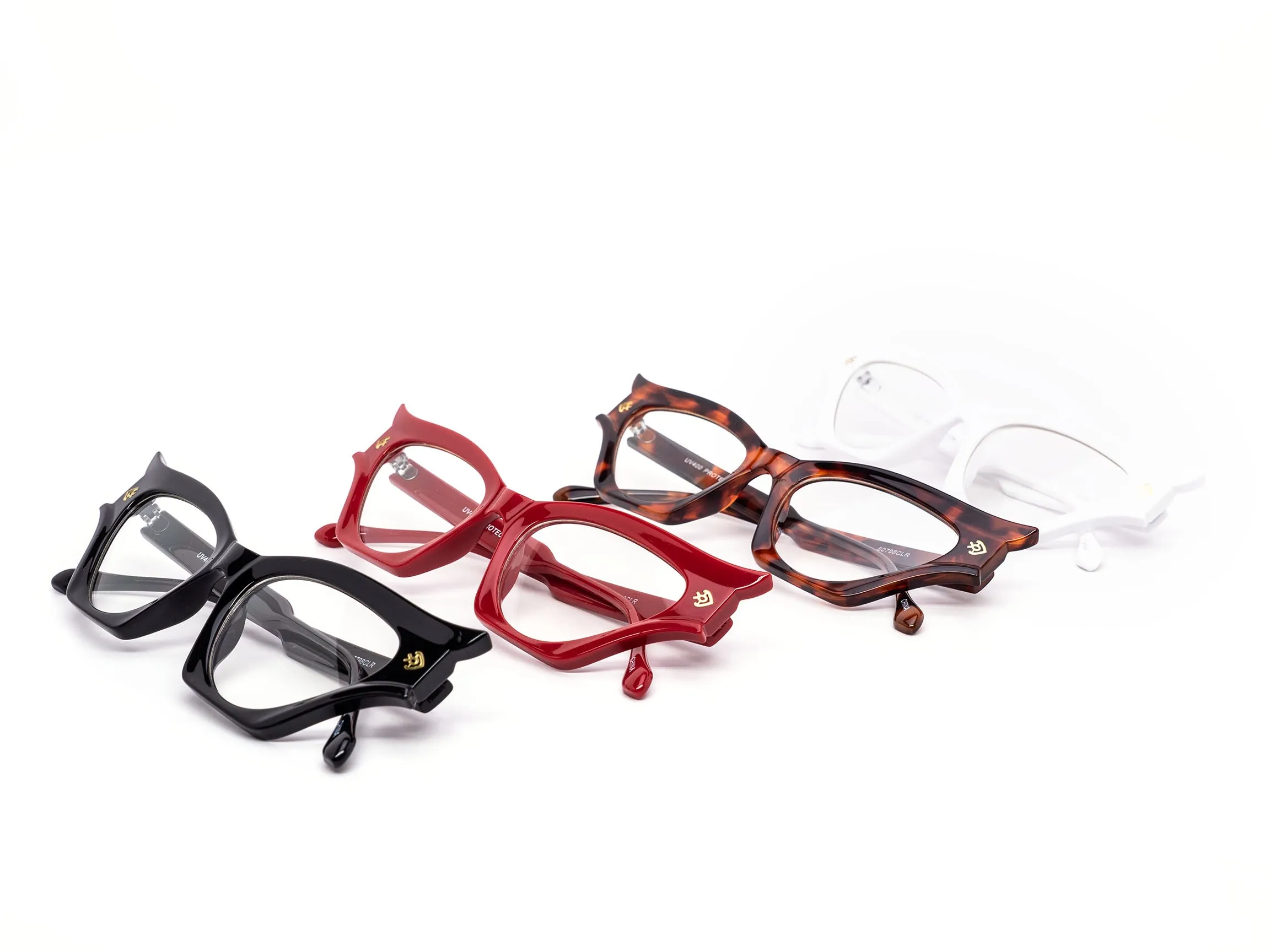 12 Pack: Batgirl Super Cateye Clear Wholesale Eyeglasses