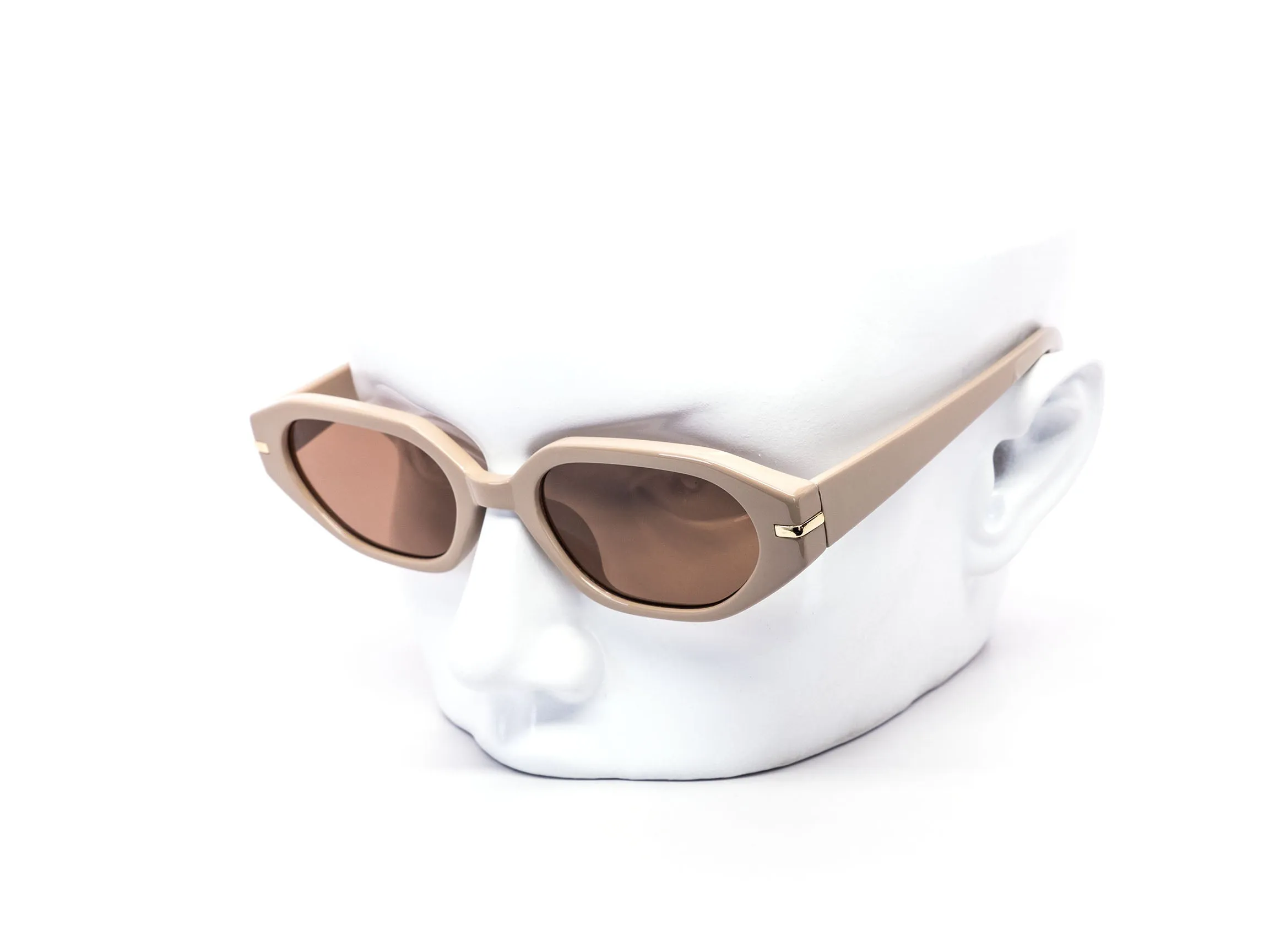 12 Pack: Chic Hexagonal Chunky Sophie Wholesale Sunglasses