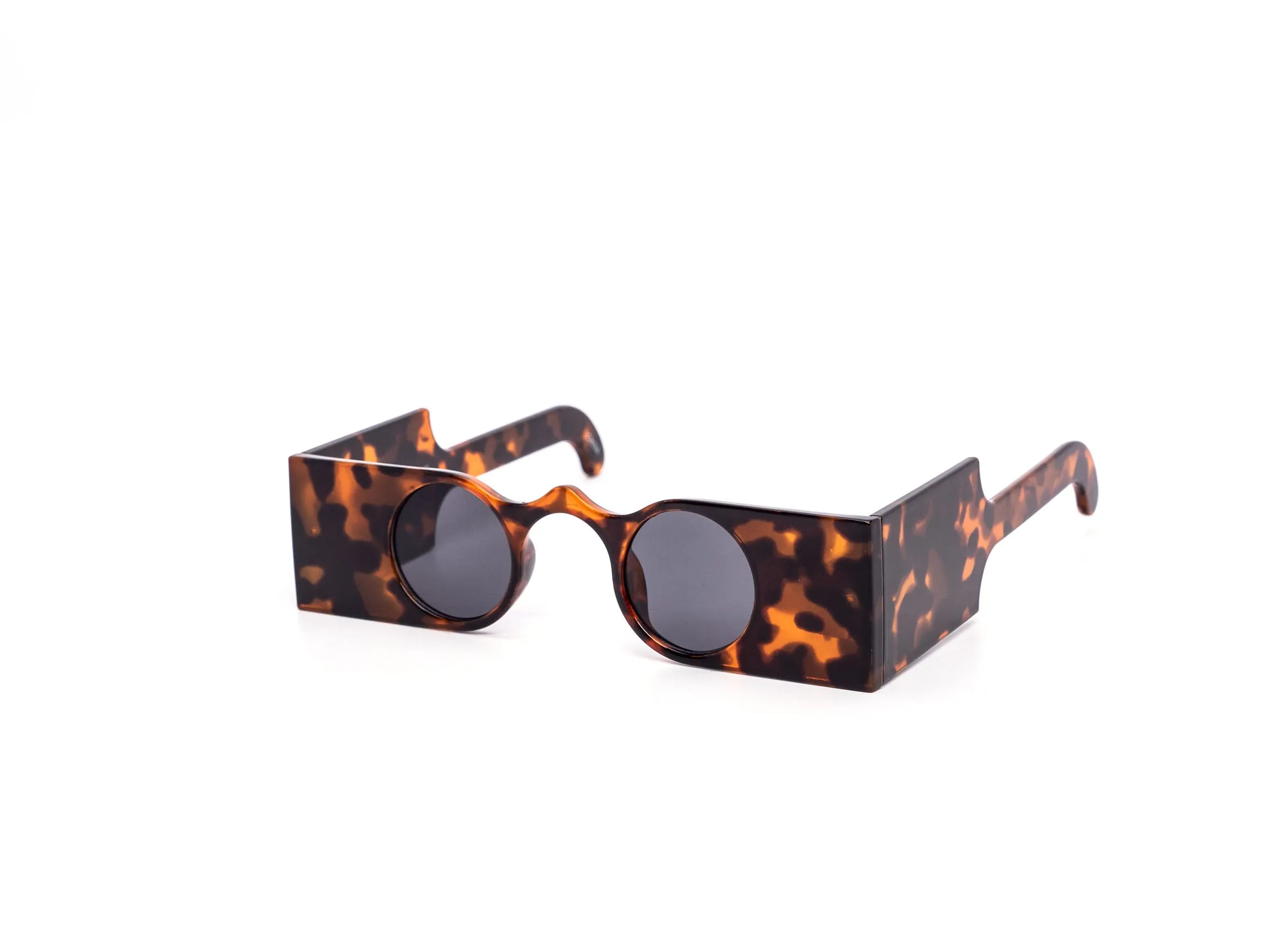 12 Pack: Fun Blocky Circle Chunky Wholesale Sunglasses