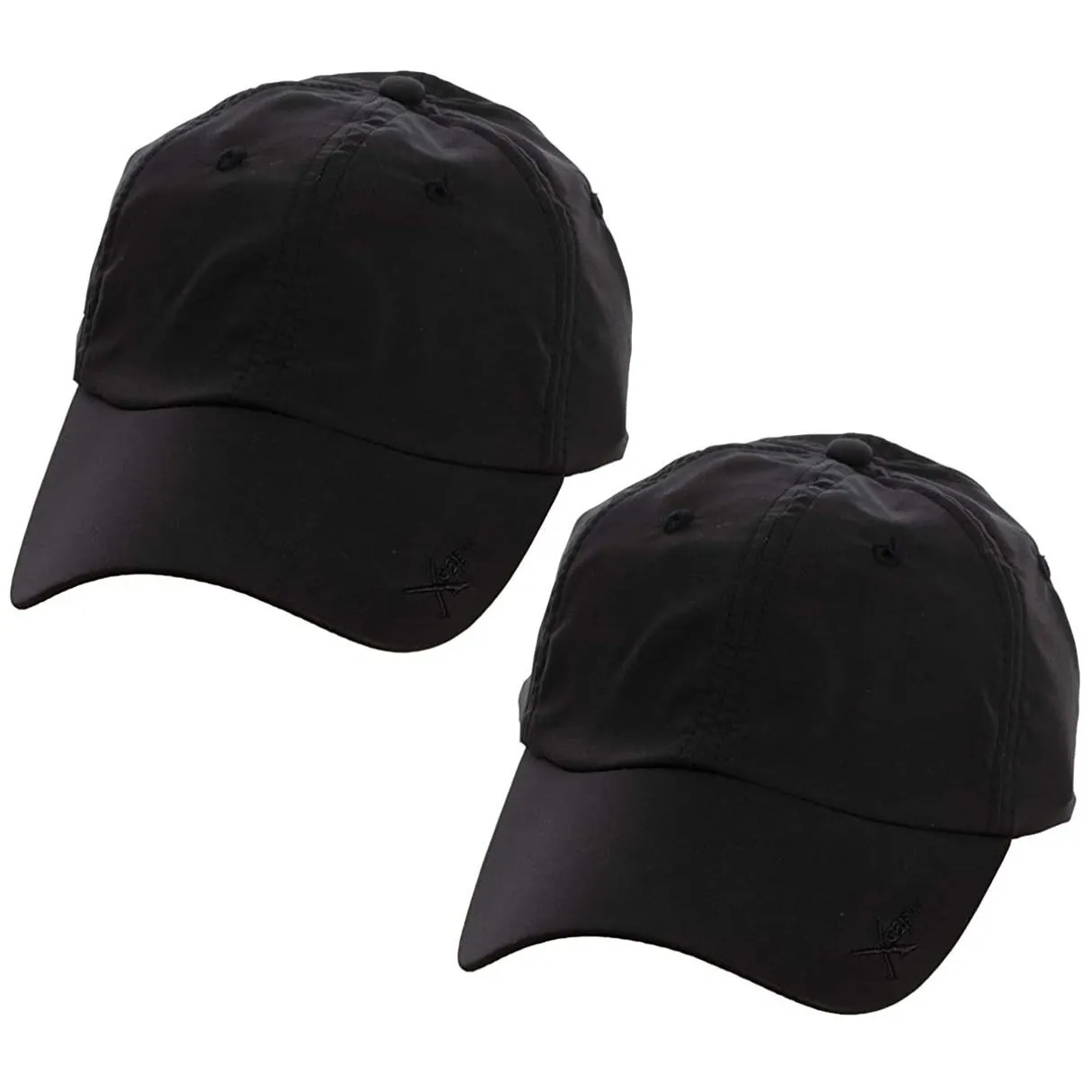 2-Pack: Kombi Xcap Hats with Retractable Sunglass Holder