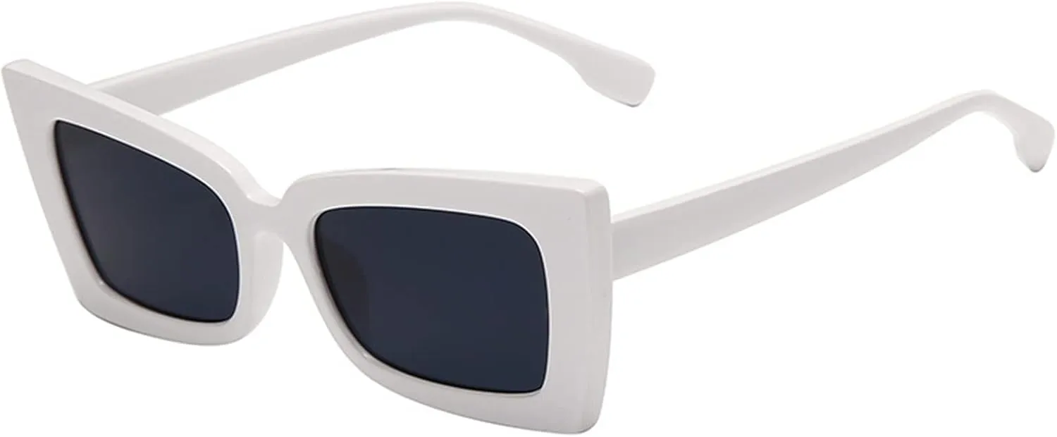 2025 Fashion Large Frame Cat Eye Sunglasses Men and Women Outdoor Vacation Decorative Sunglasses