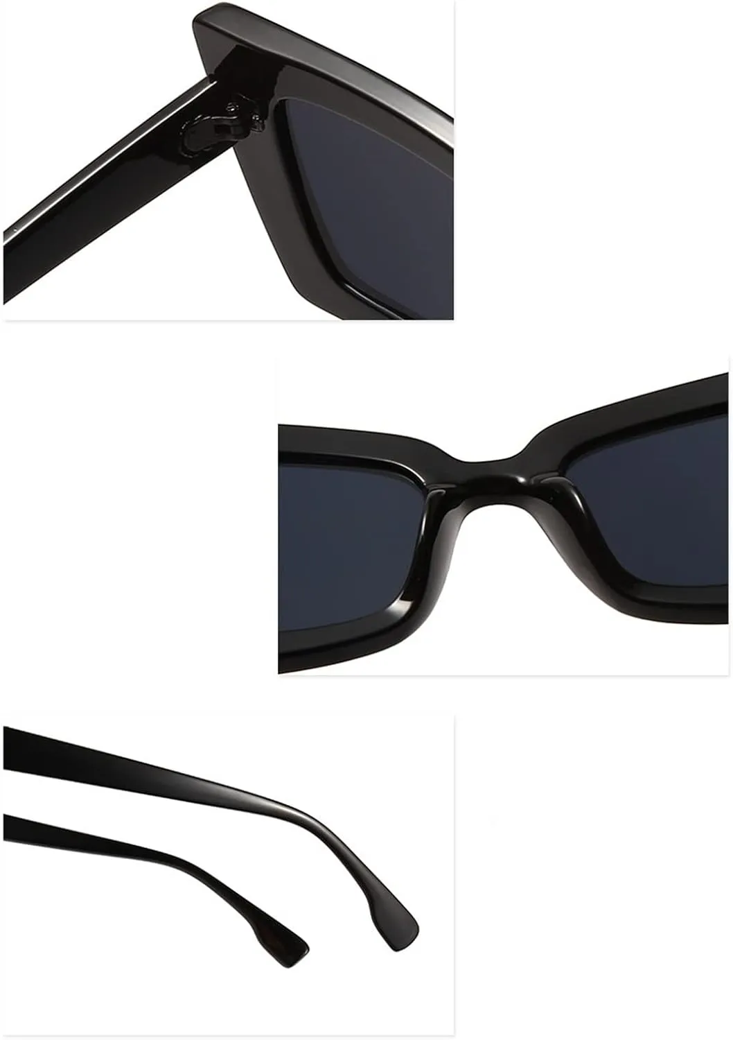 2025 Fashion Large Frame Cat Eye Sunglasses Men and Women Outdoor Vacation Decorative Sunglasses