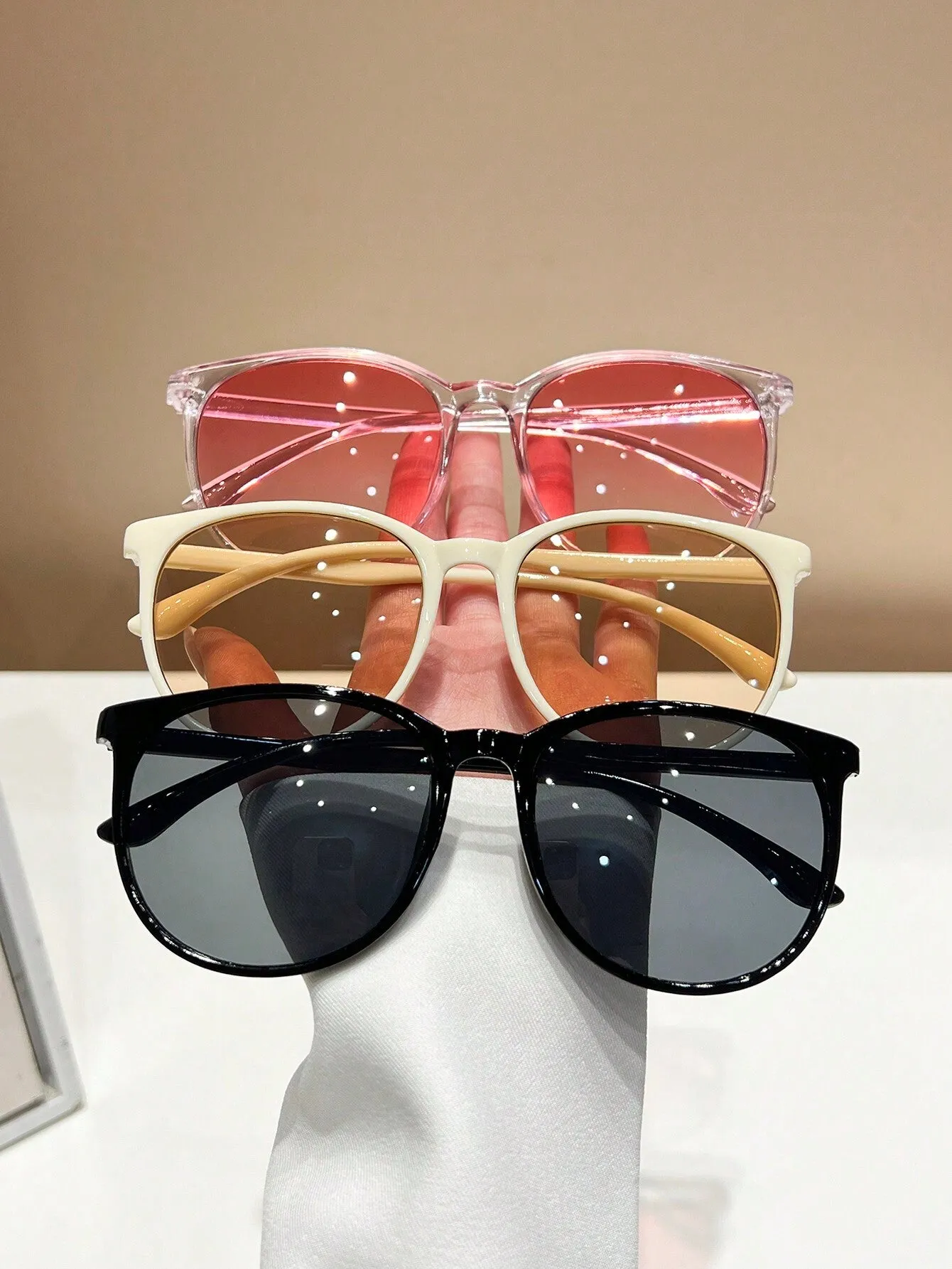 3pcs Trendy Y2K Square Cute Daily Fashion Eyeglasses For Men & Women