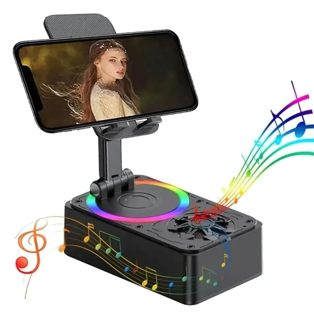 4-in-1 Phone Stand with Bluetooth Speaker