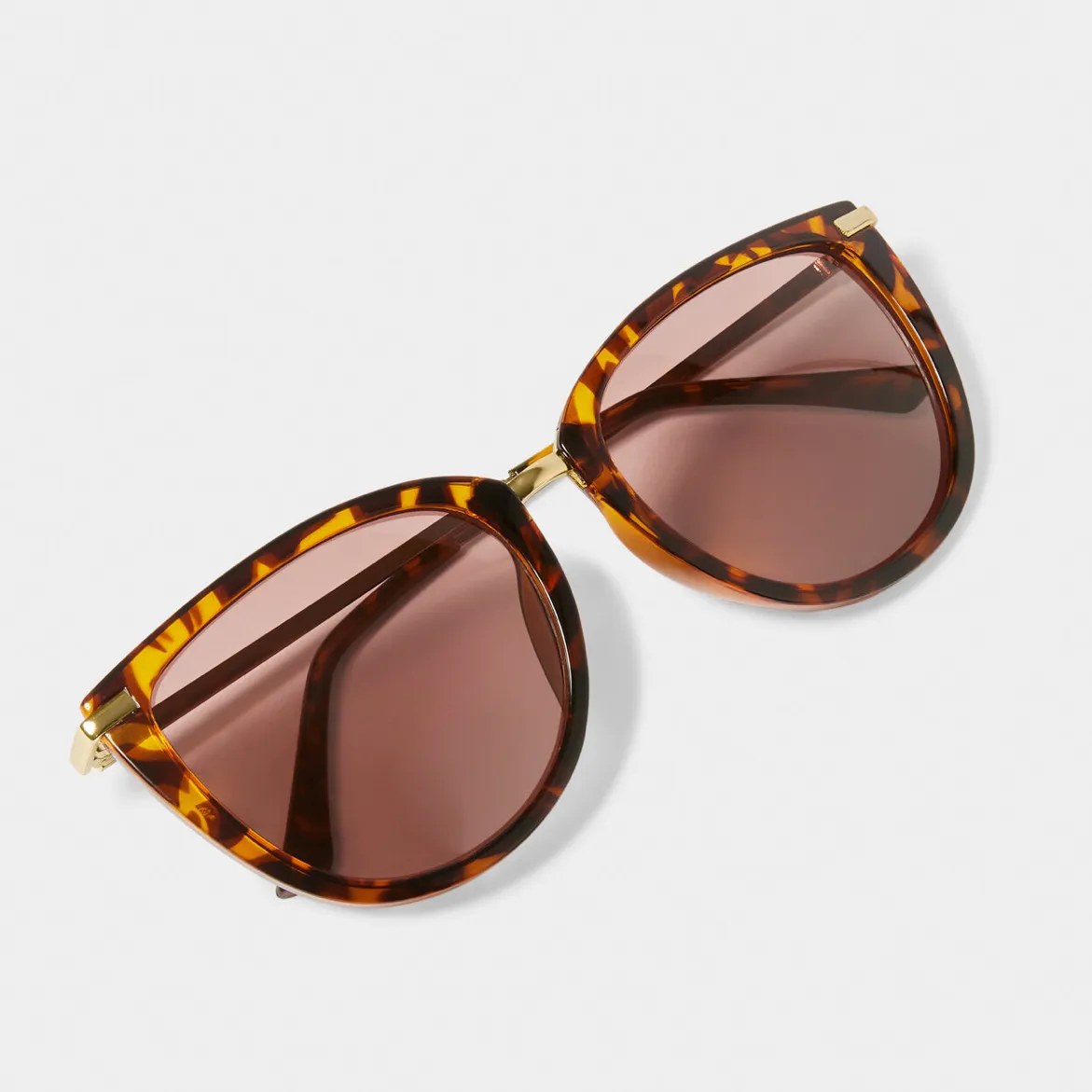 (4) Katie Loxton Sardinia Tortoiseshell Sunglasses