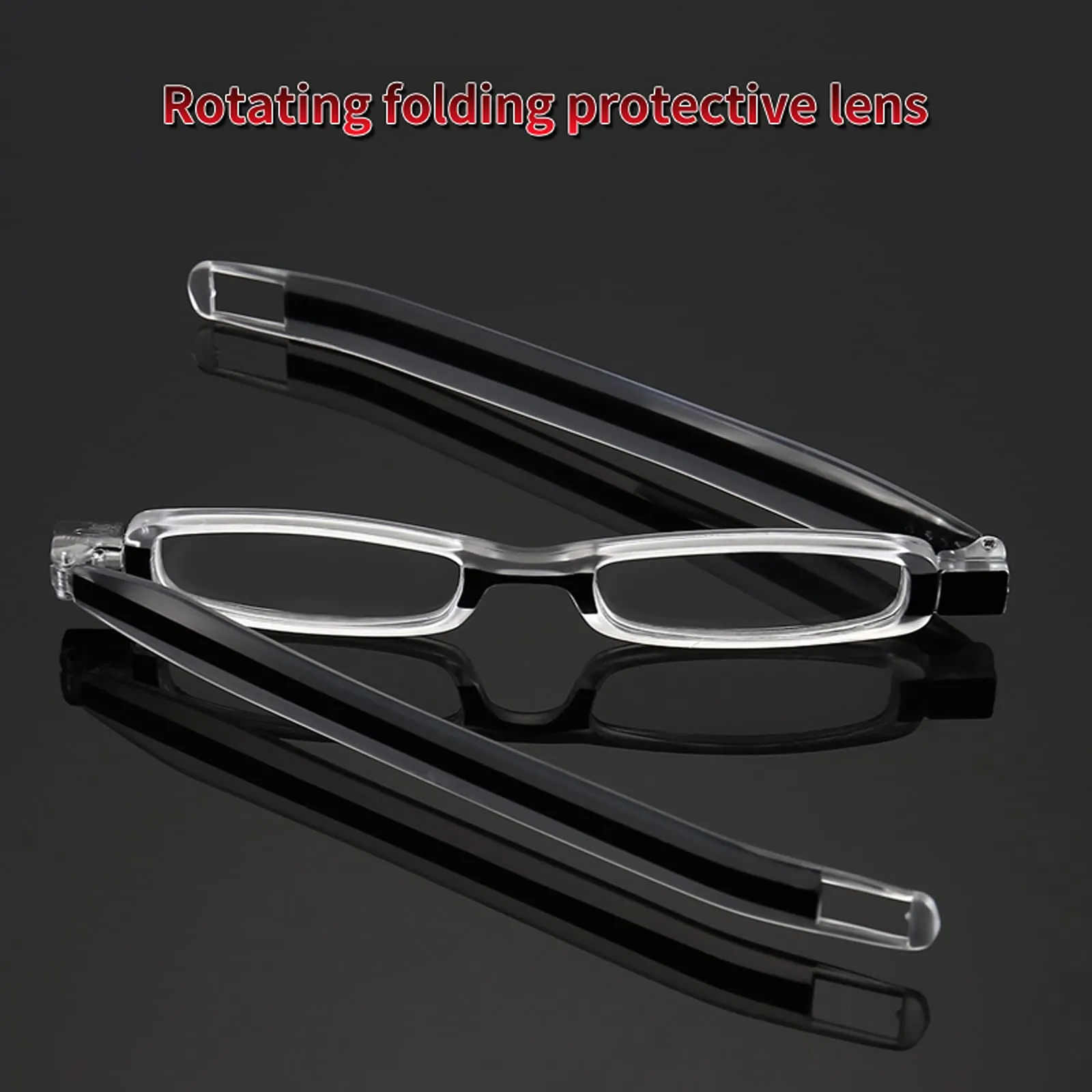 4 Pack Reading Glasses Readers for Men and Women 360° Rotating Portable Scratch Proof Folding Mini Lightweight Eyeglasses 4 Pairs Mixed Colors 2.5 x