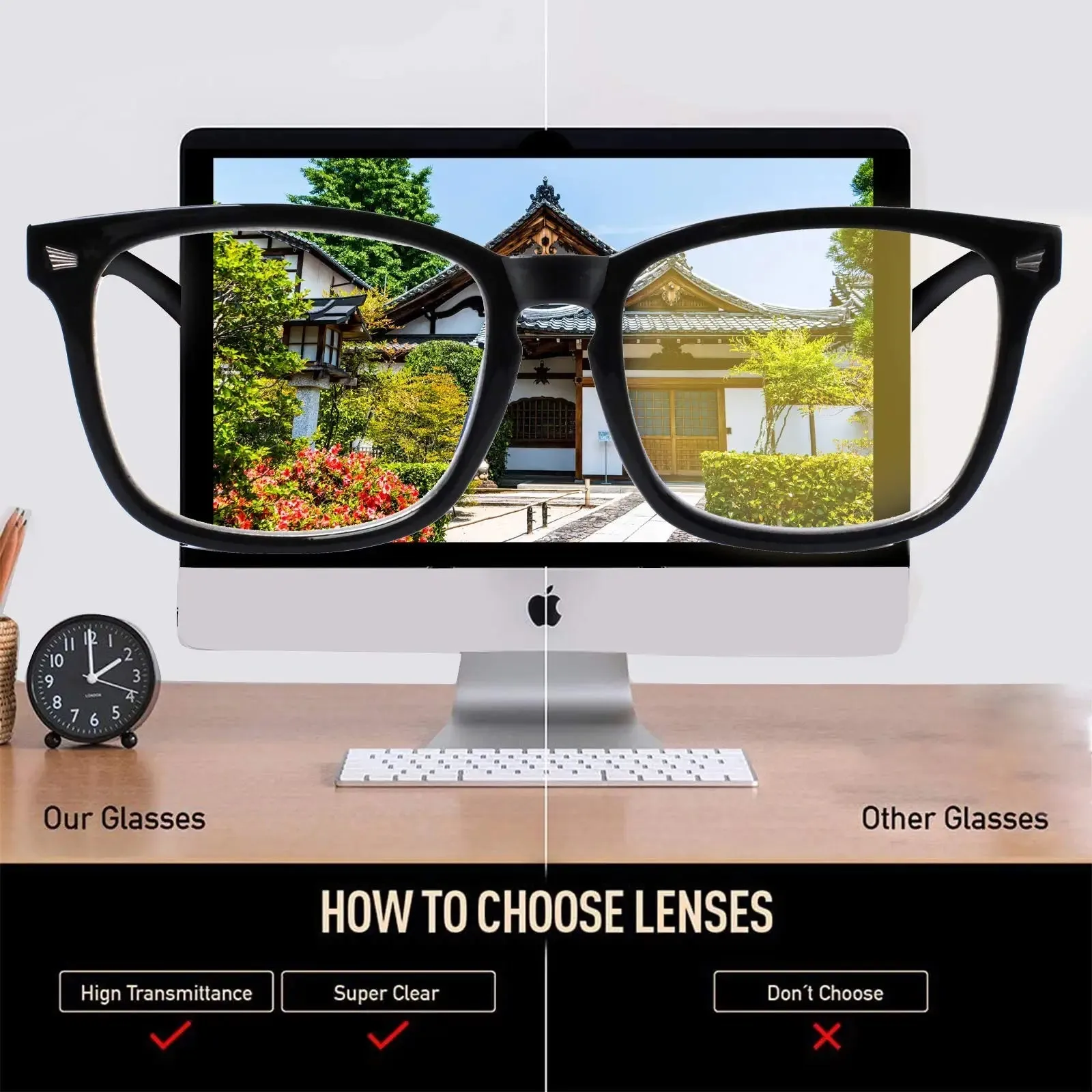 5 Pack Blue Light Blocking Reading Glasses,Spring Hinge Computer Readers for Women Men,Anti UV Ray Filter Nerd Eyeglasses Mix 1.75 x