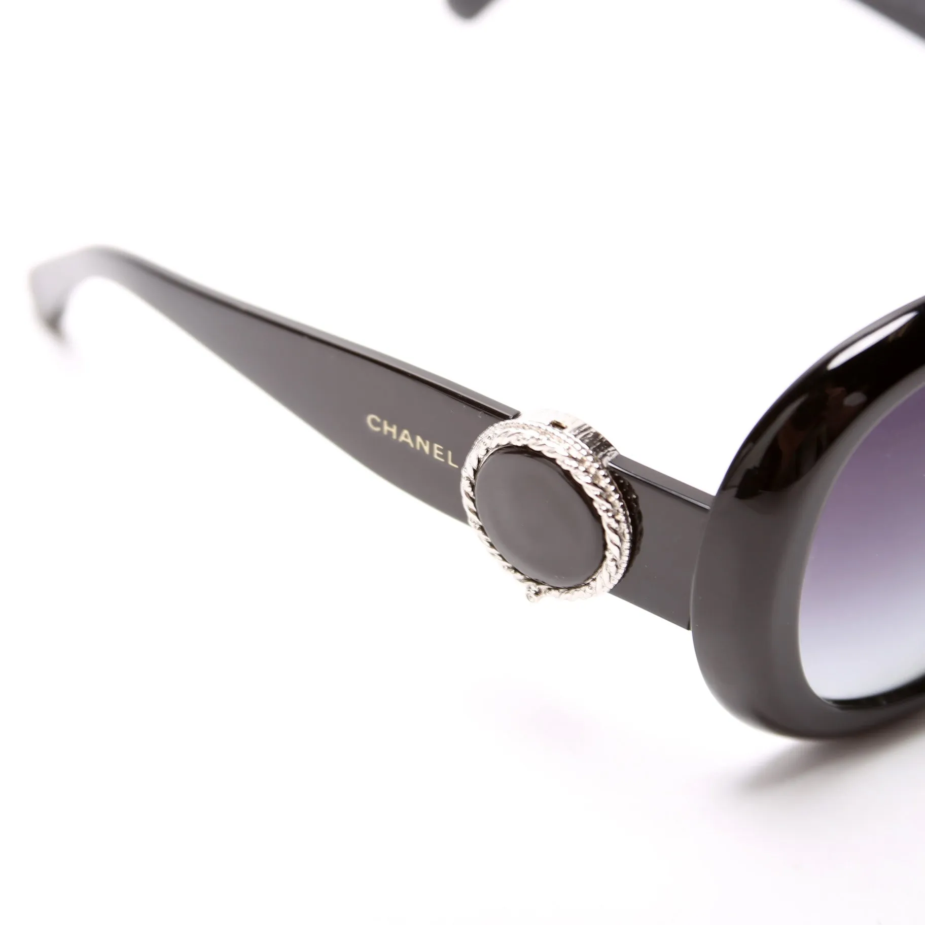 5193 B Button CC Sunglasses