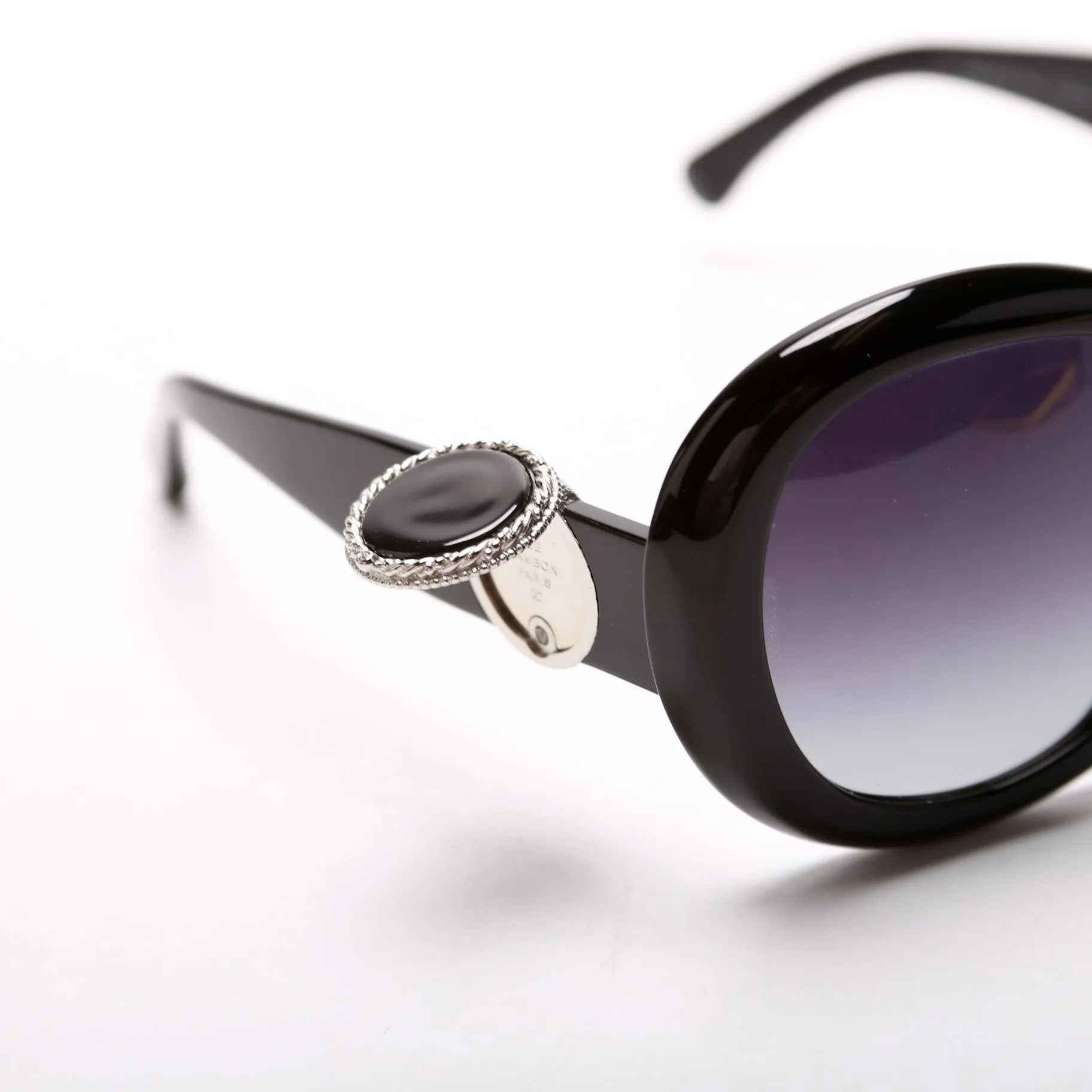 5193 B Button CC Sunglasses