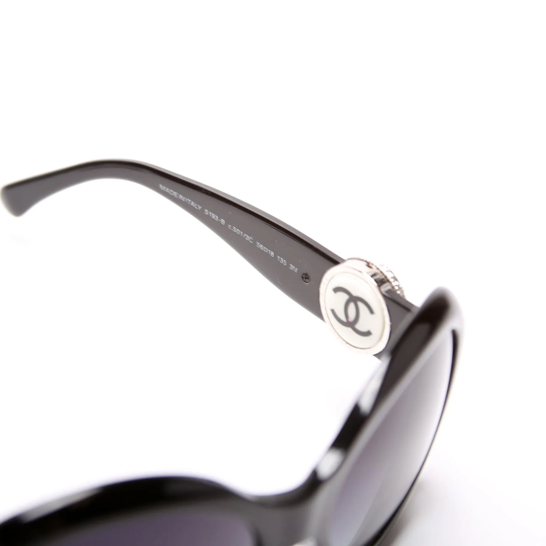 5193 B Button CC Sunglasses