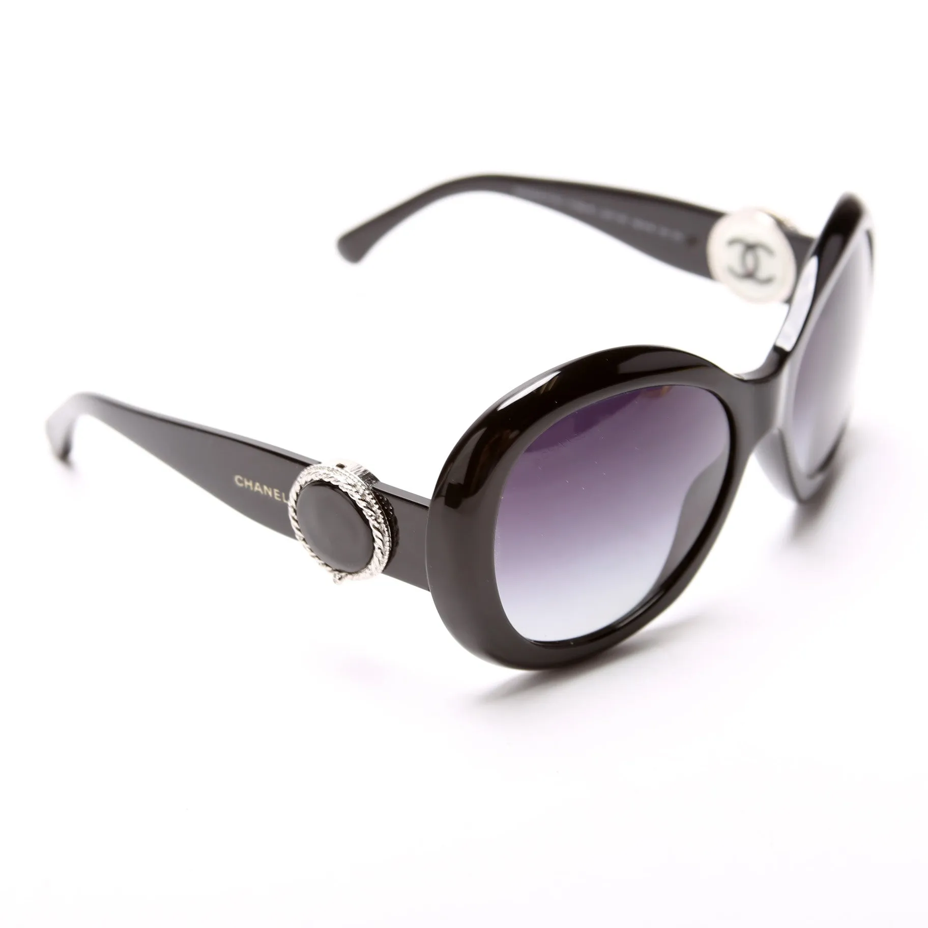 5193 B Button CC Sunglasses