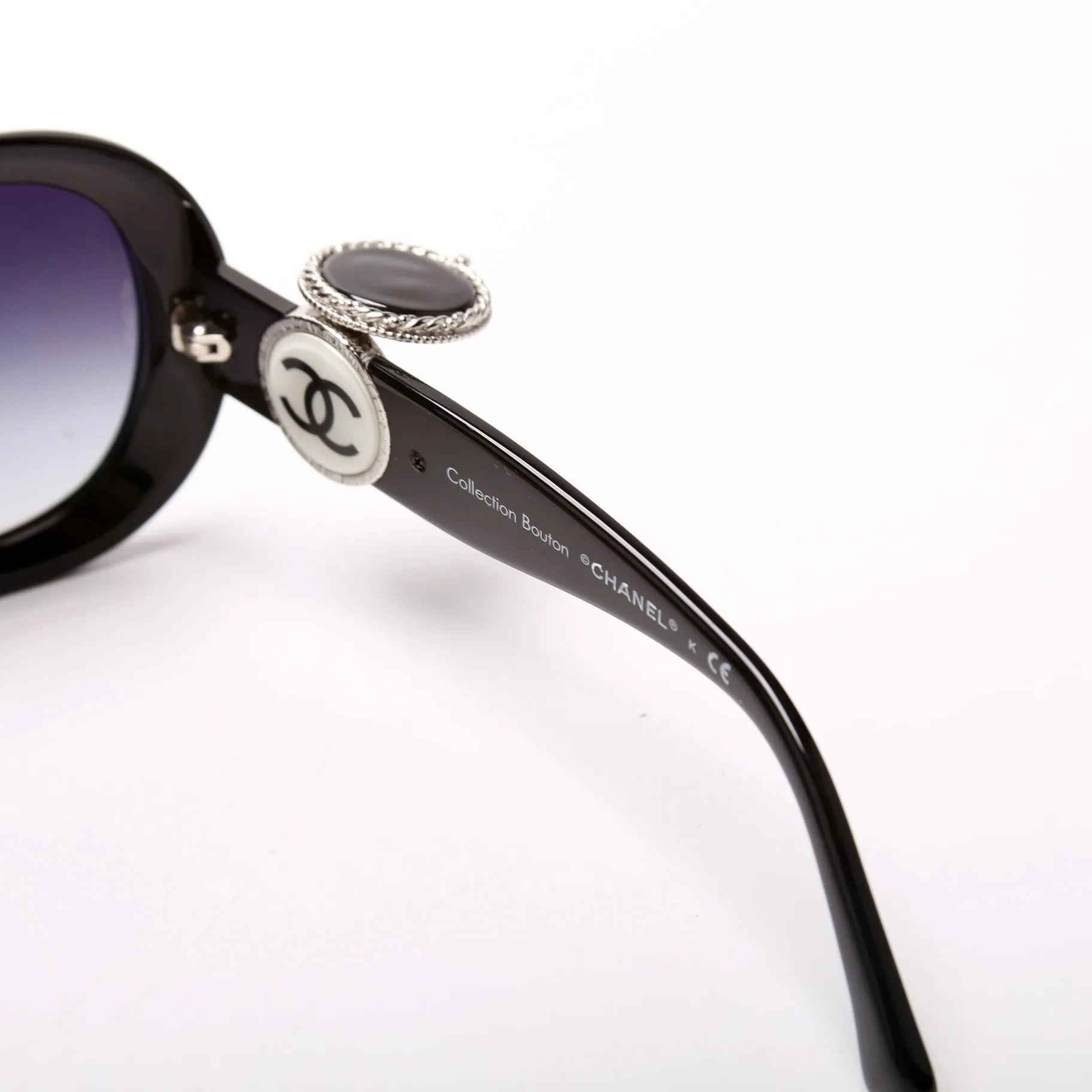 5193 B Button CC Sunglasses