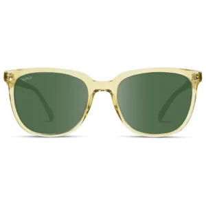ABNER Unisex Polarized Sunglasses in Champagne Crystal by WMP Eyewear