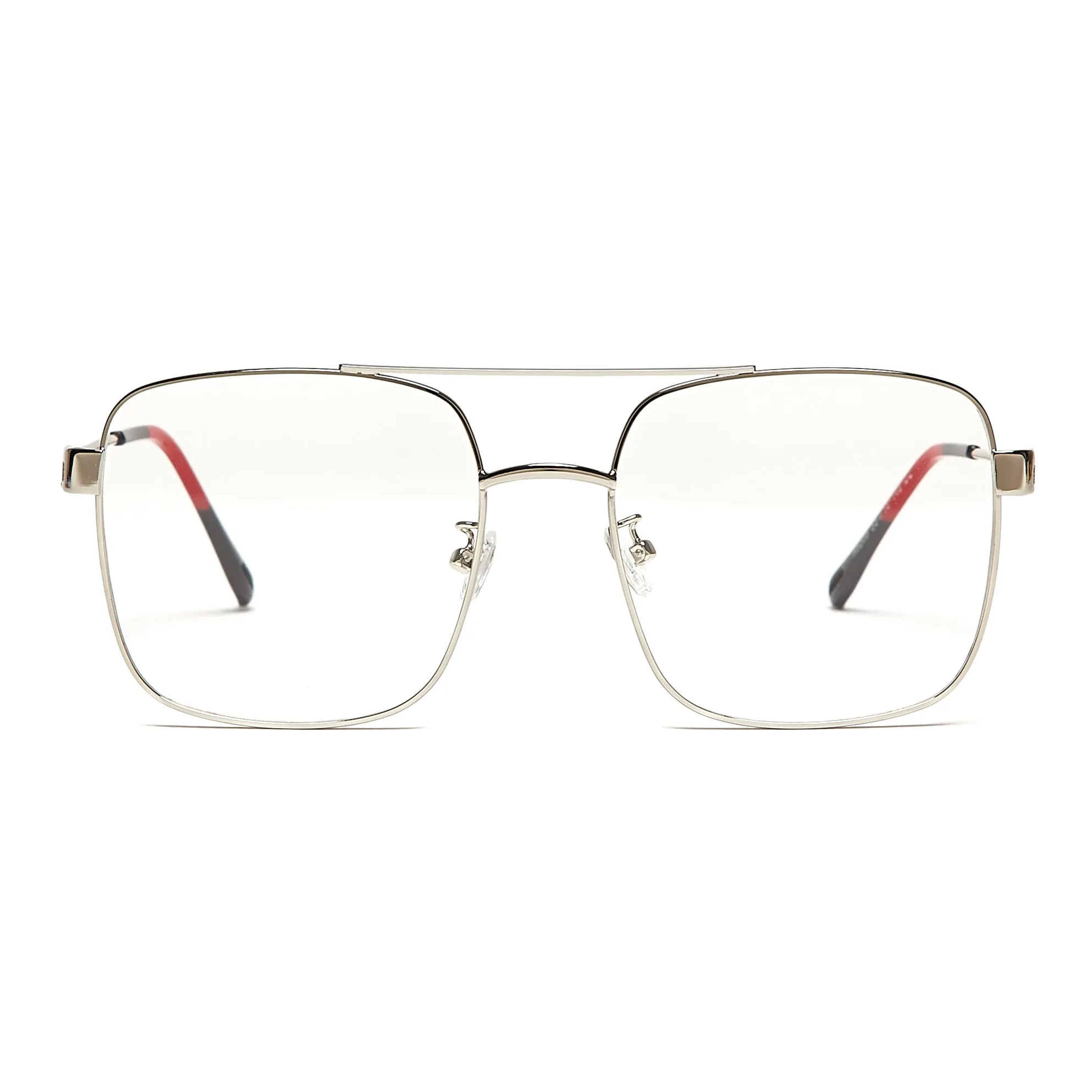 ABRAHAM (Size 54) UV-Protected Mens Vintage Oversized-Square 70s Eyeglasses