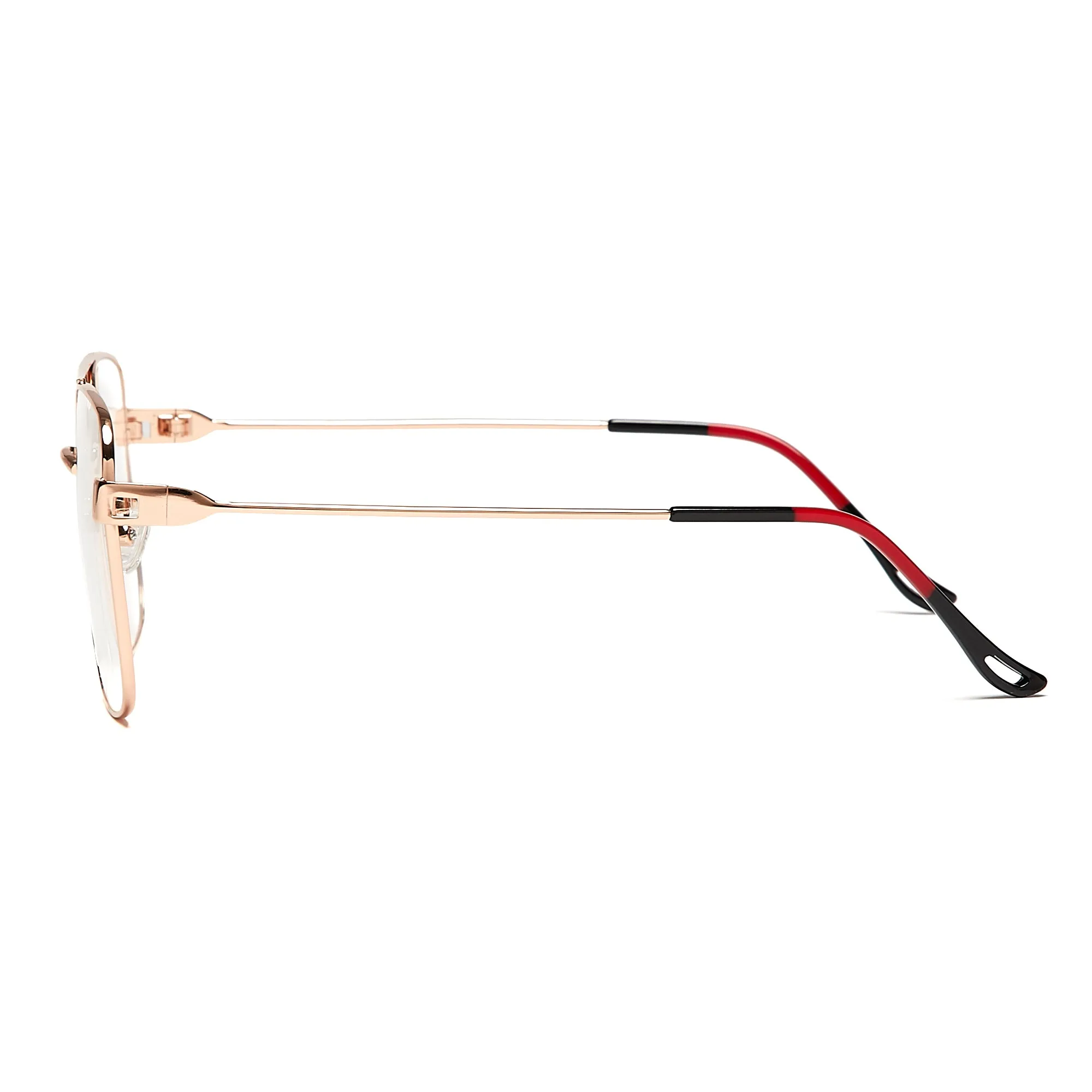 ABRAHAM (Size 54) UV-Protected Mens Vintage Oversized-Square 70s Eyeglasses