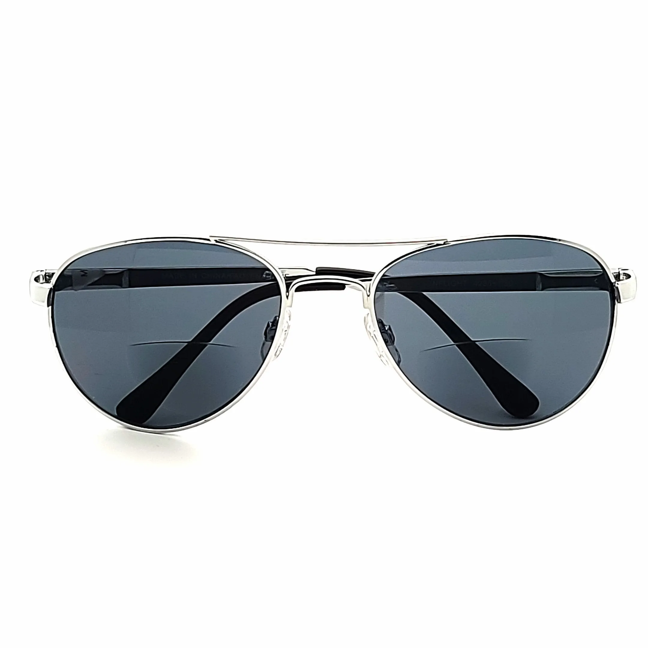 Ace Metal Aviator Bifocal Reading Sunglasses