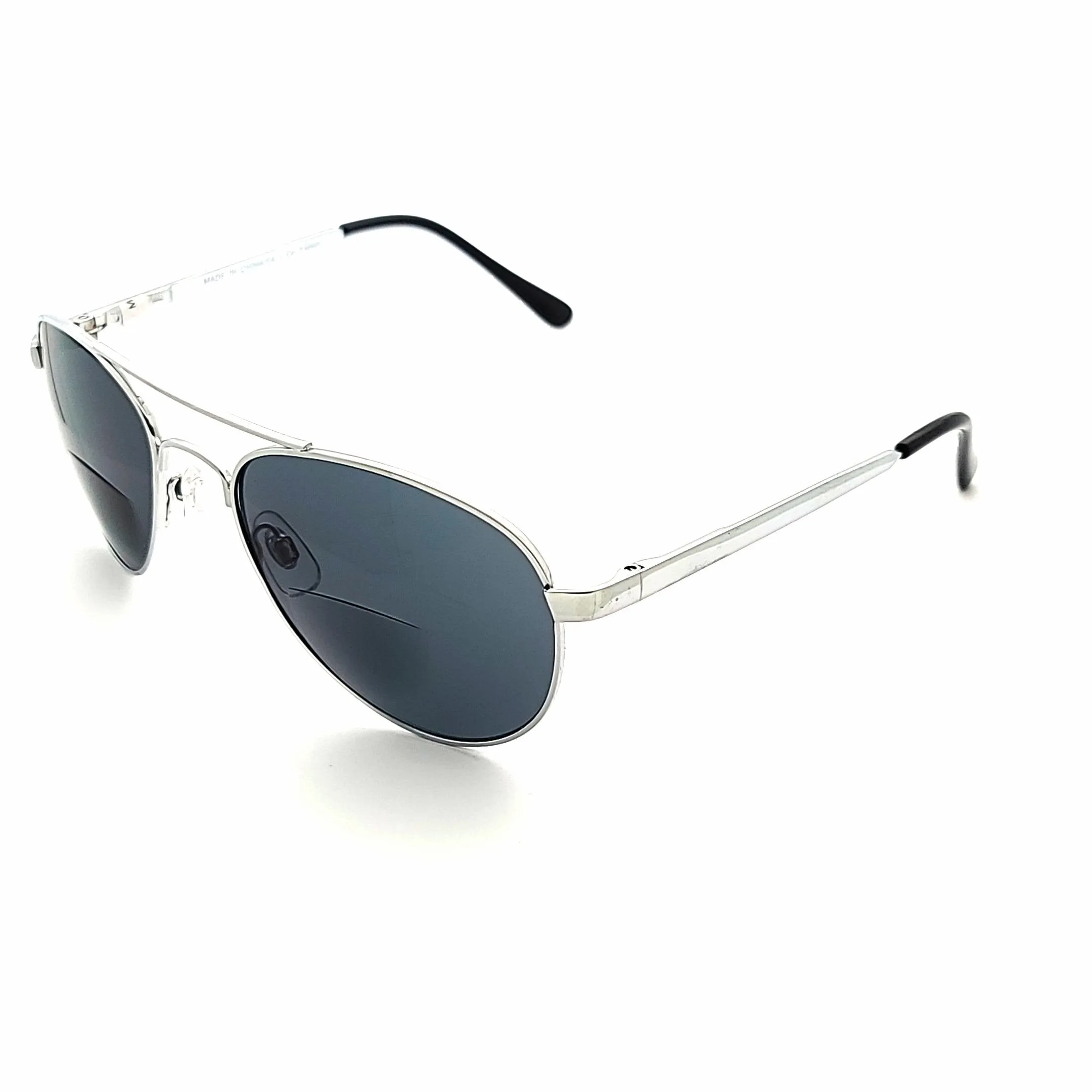 Ace Metal Aviator Bifocal Reading Sunglasses