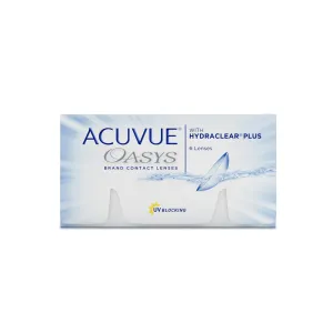 ACUVUE OASYS contact lenses - 2-week lenses for day and night with -2.75 dpt and BC 8.8 - UV protection, protection against drying out & extremely comfortable to wear - 6 lenses