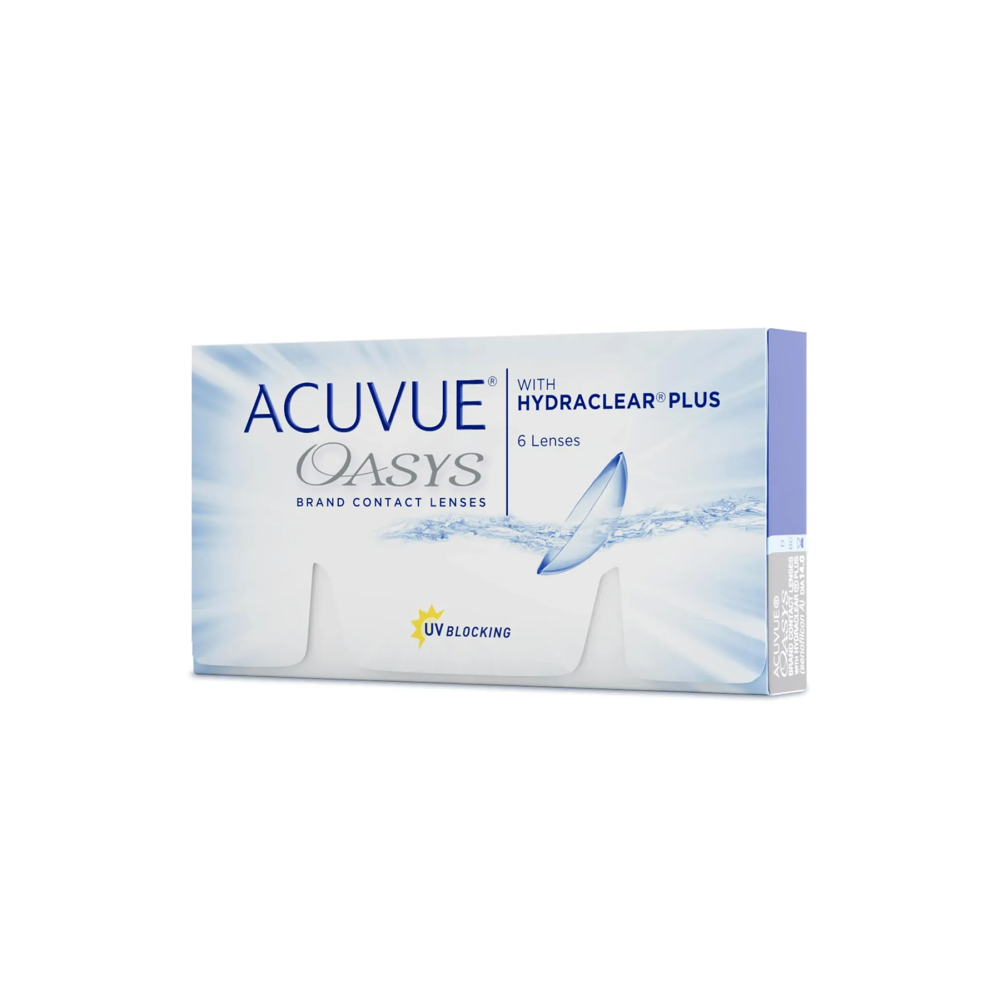 ACUVUE OASYS contact lenses - 2-week lenses for day and night with -2.75 dpt and BC 8.8 - UV protection, protection against drying out & extremely comfortable to wear - 6 lenses
