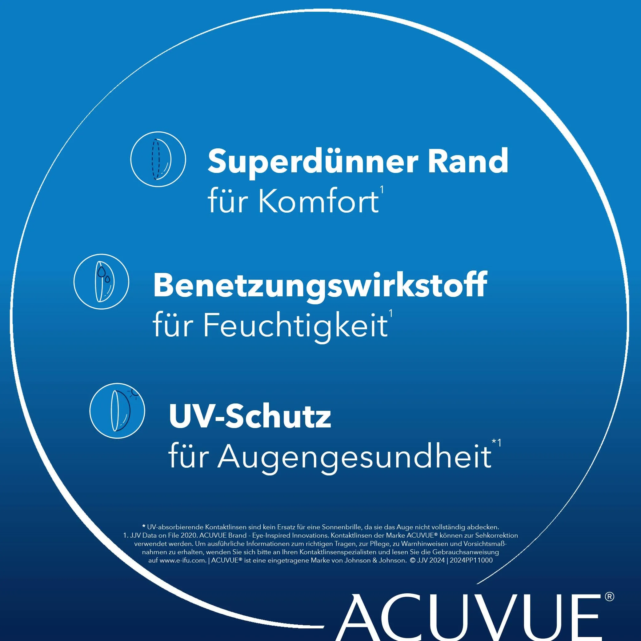 ACUVUE OASYS contact lenses - 2-week lenses for day and night with -2.75 dpt and BC 8.8 - UV protection, protection against drying out & extremely comfortable to wear - 6 lenses