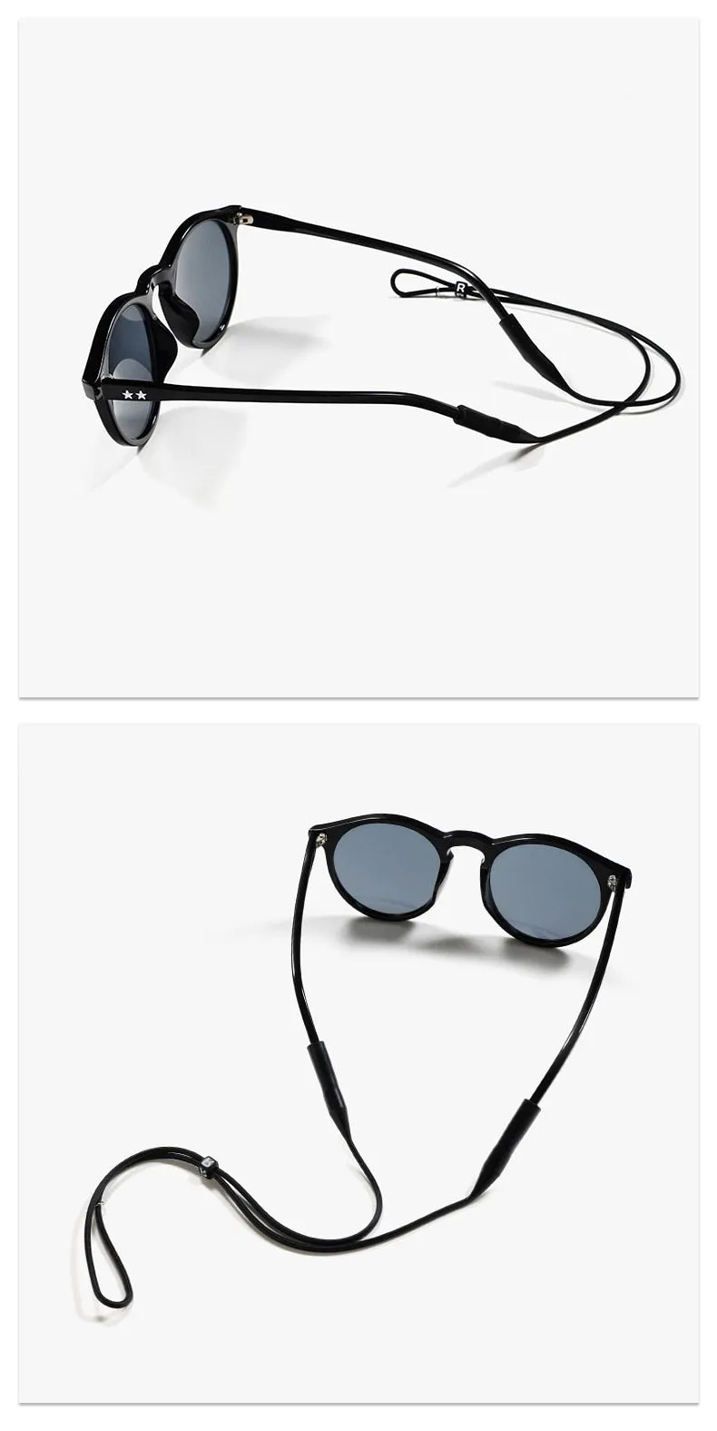Adjustable Elastic Silicone Eyeglasses Straps(3pcs)