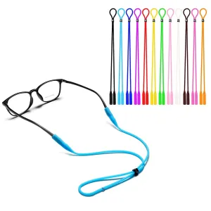 Adjustable Elastic Silicone Eyeglasses Straps(3pcs)