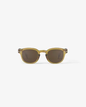 Adult Shape #C The Retro - Golden Green - نظارات