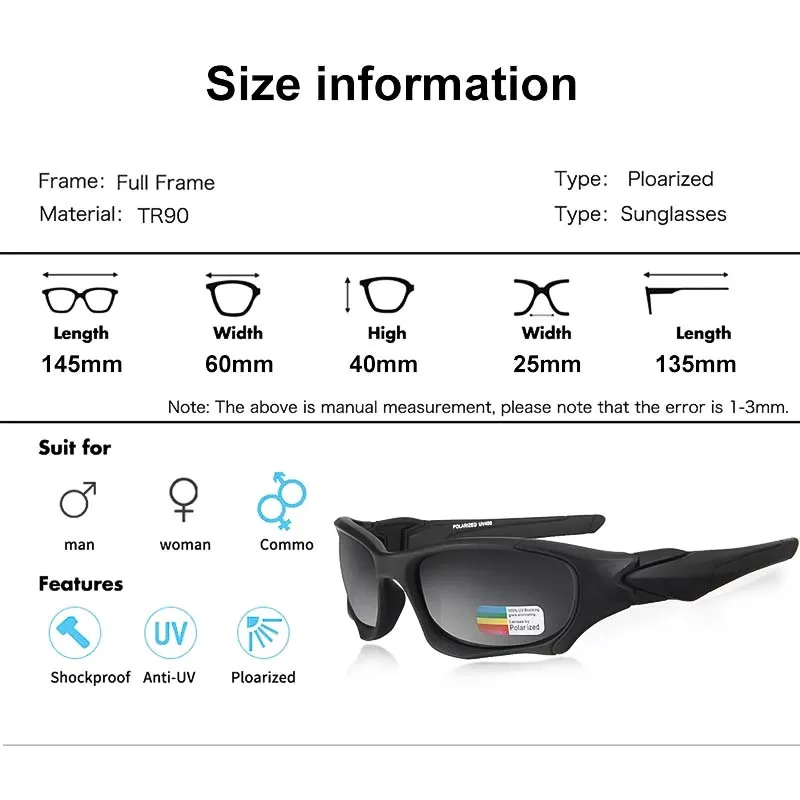Adventure Pro Polarized Motorcycle Sunglasses