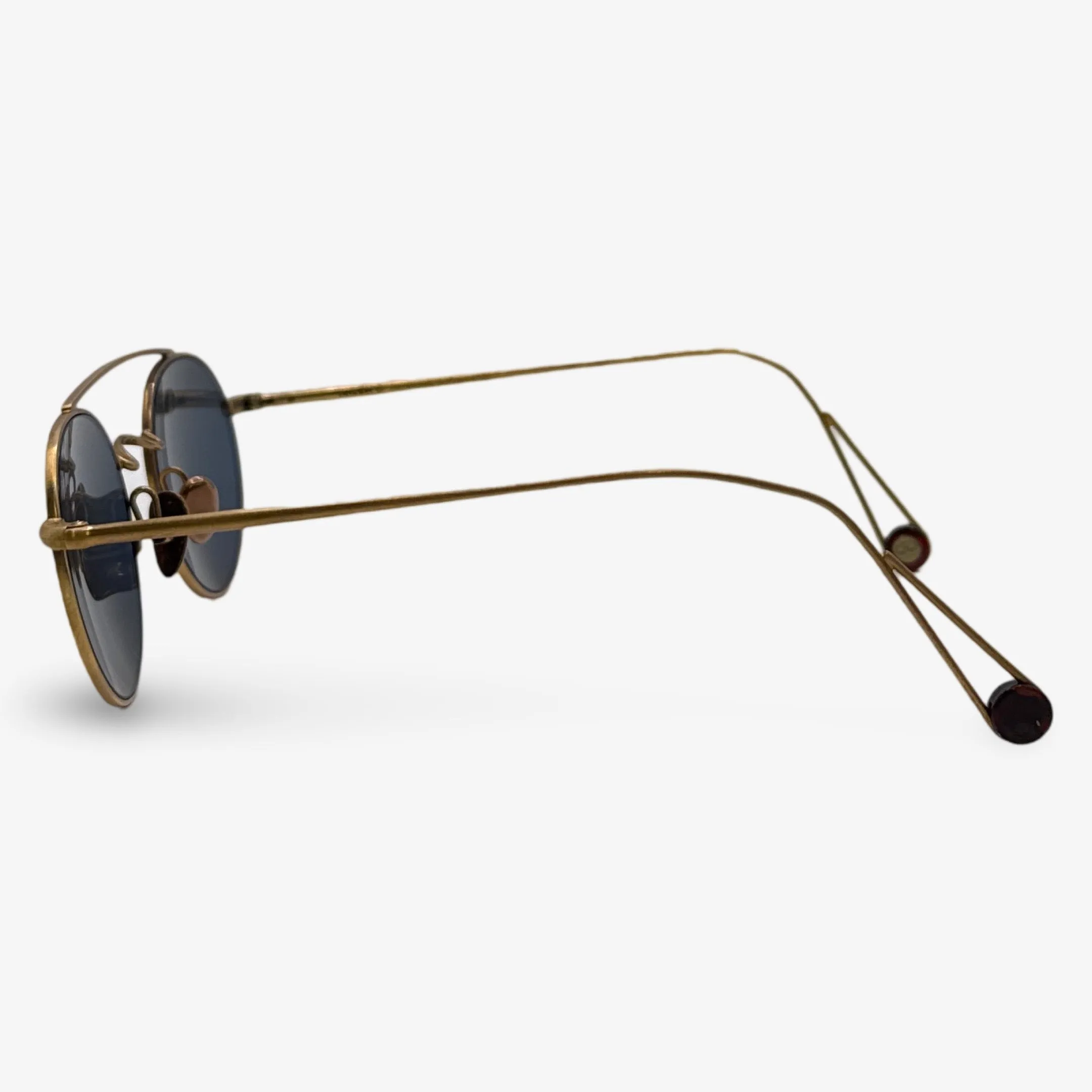 Ahlem Gold Metal Frame Sunglasses