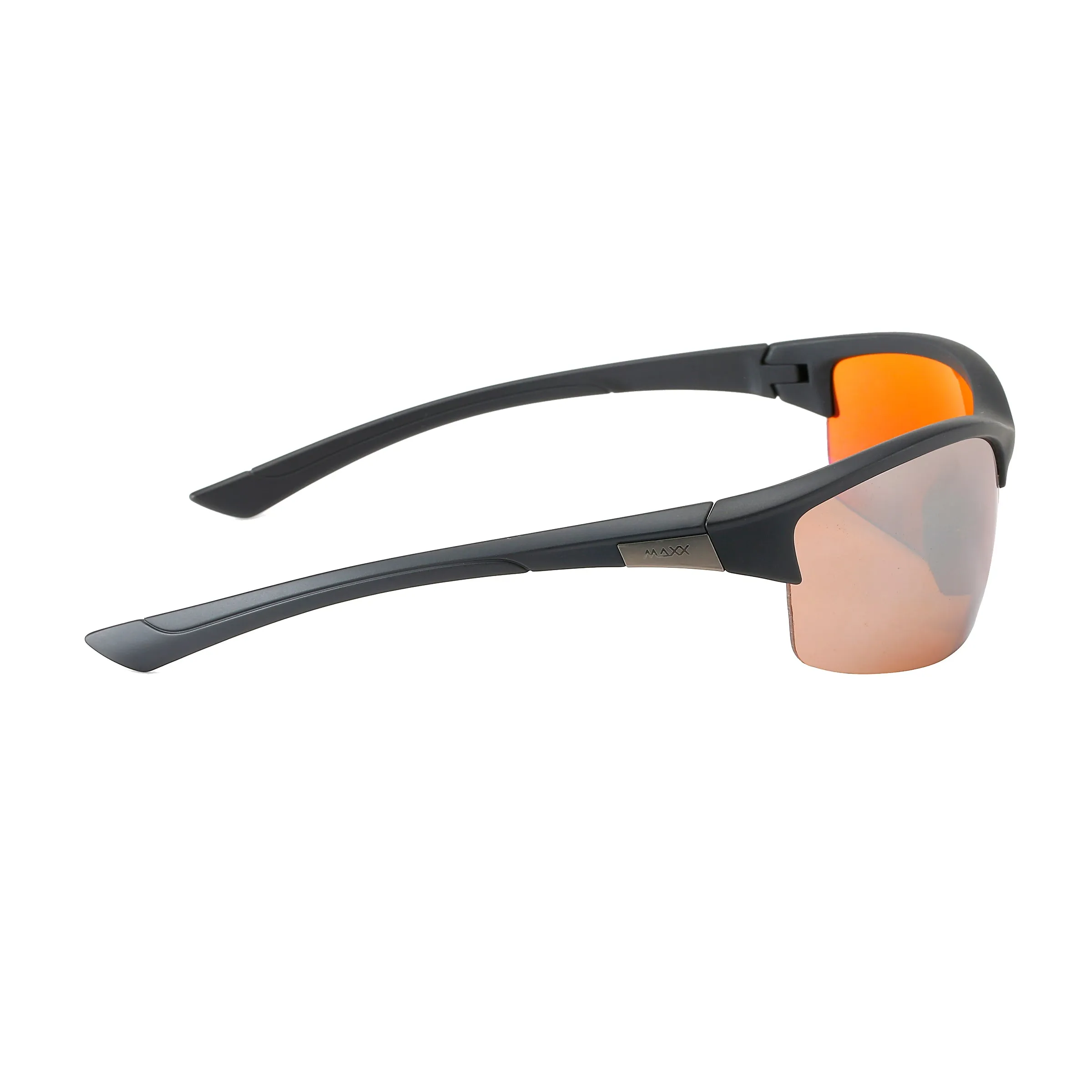 Air Force HD Sunglasses - Black Half Frame