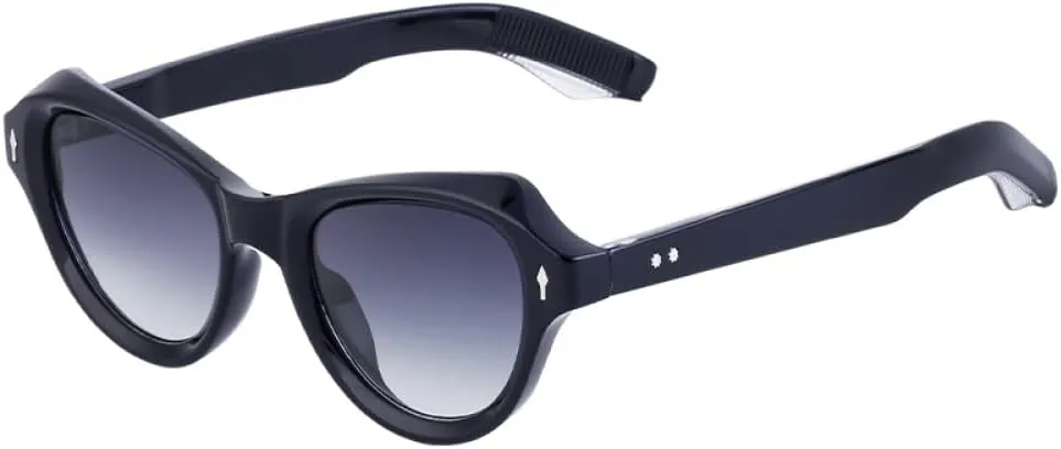 AJMIPO-Cat Eye Sunglasses Women Luxury Vintage Punk Fashion Sunglasses For Men Leisure Retro Eyewear Shades