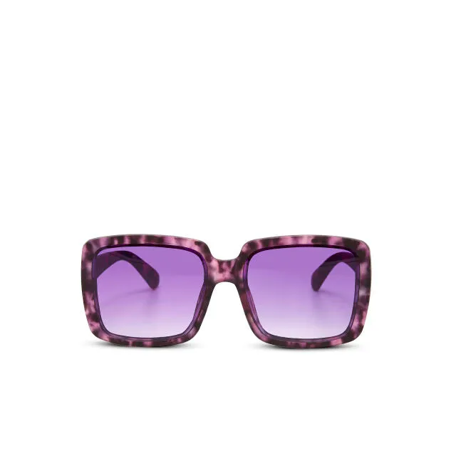 ALESSIA BUTTERFLY SUNGLASSES - Rose Havana