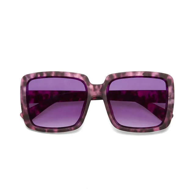 ALESSIA BUTTERFLY SUNGLASSES - Rose Havana