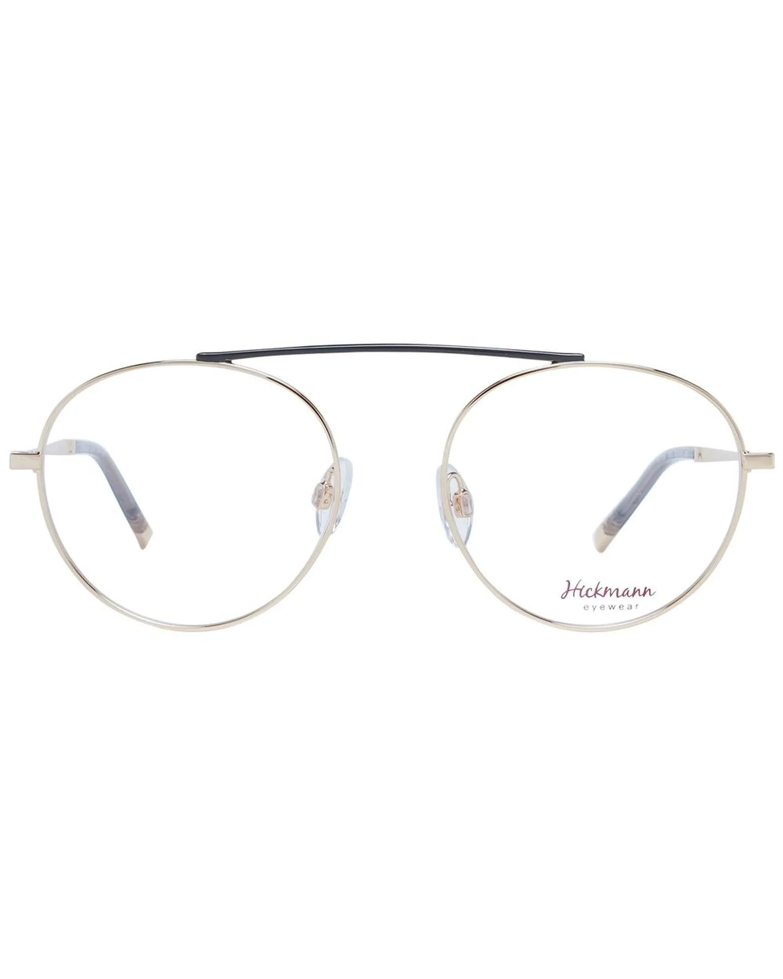 Ana Hickmann AH3030 Gold Round Frames Eyeglasses