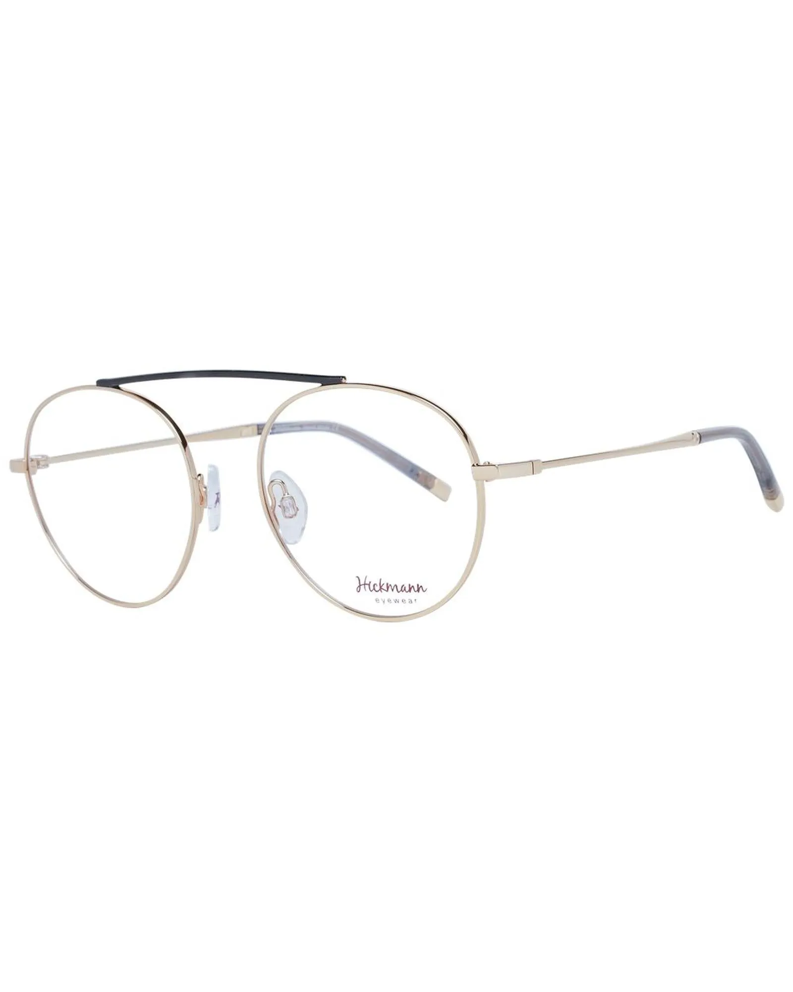 Ana Hickmann AH3030 Gold Round Frames Eyeglasses