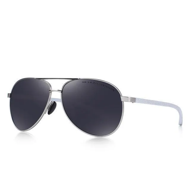 Angelo Ricci™ Classic Polarized Pilot Sunglasses