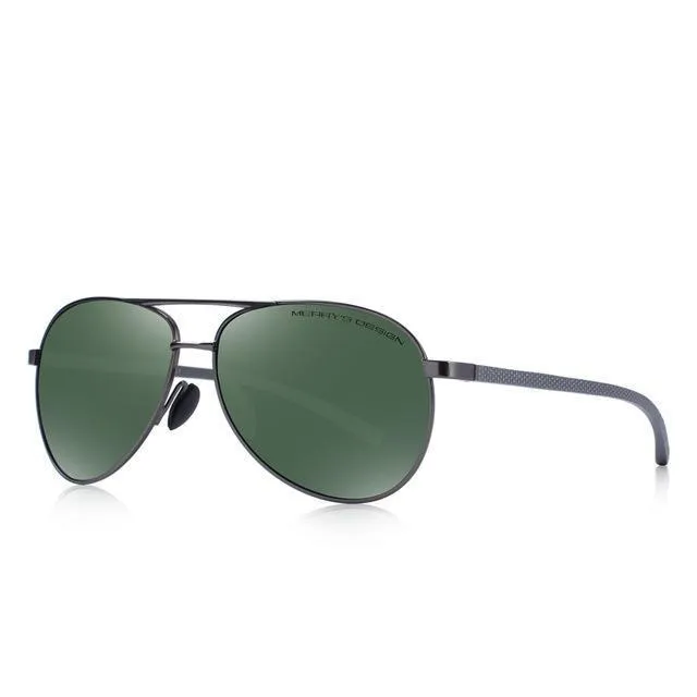 Angelo Ricci™ Classic Polarized Pilot Sunglasses