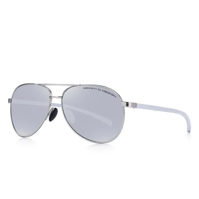 Angelo Ricci™ Classic Polarized Pilot Sunglasses