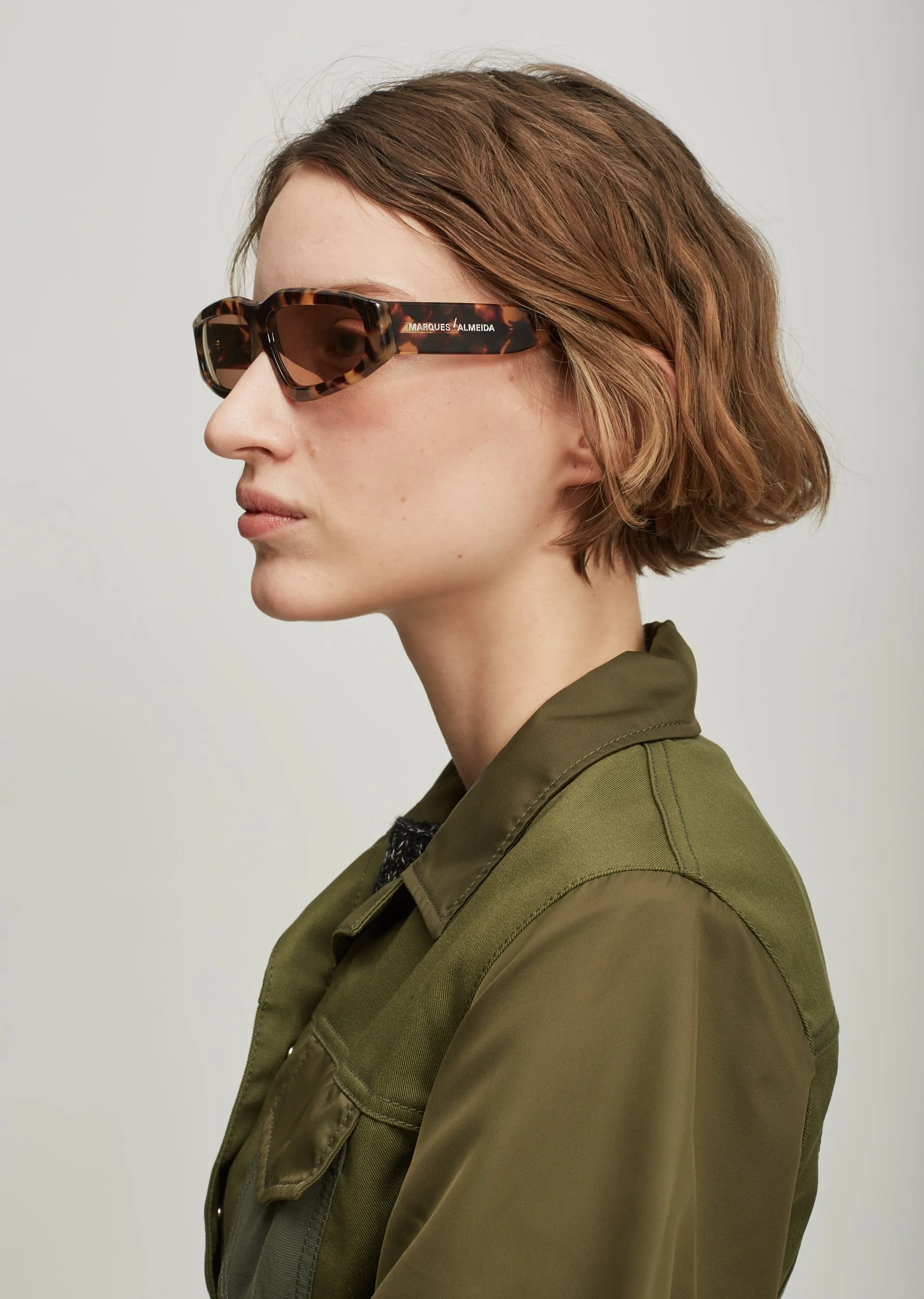 Angular Frame Sunglasses