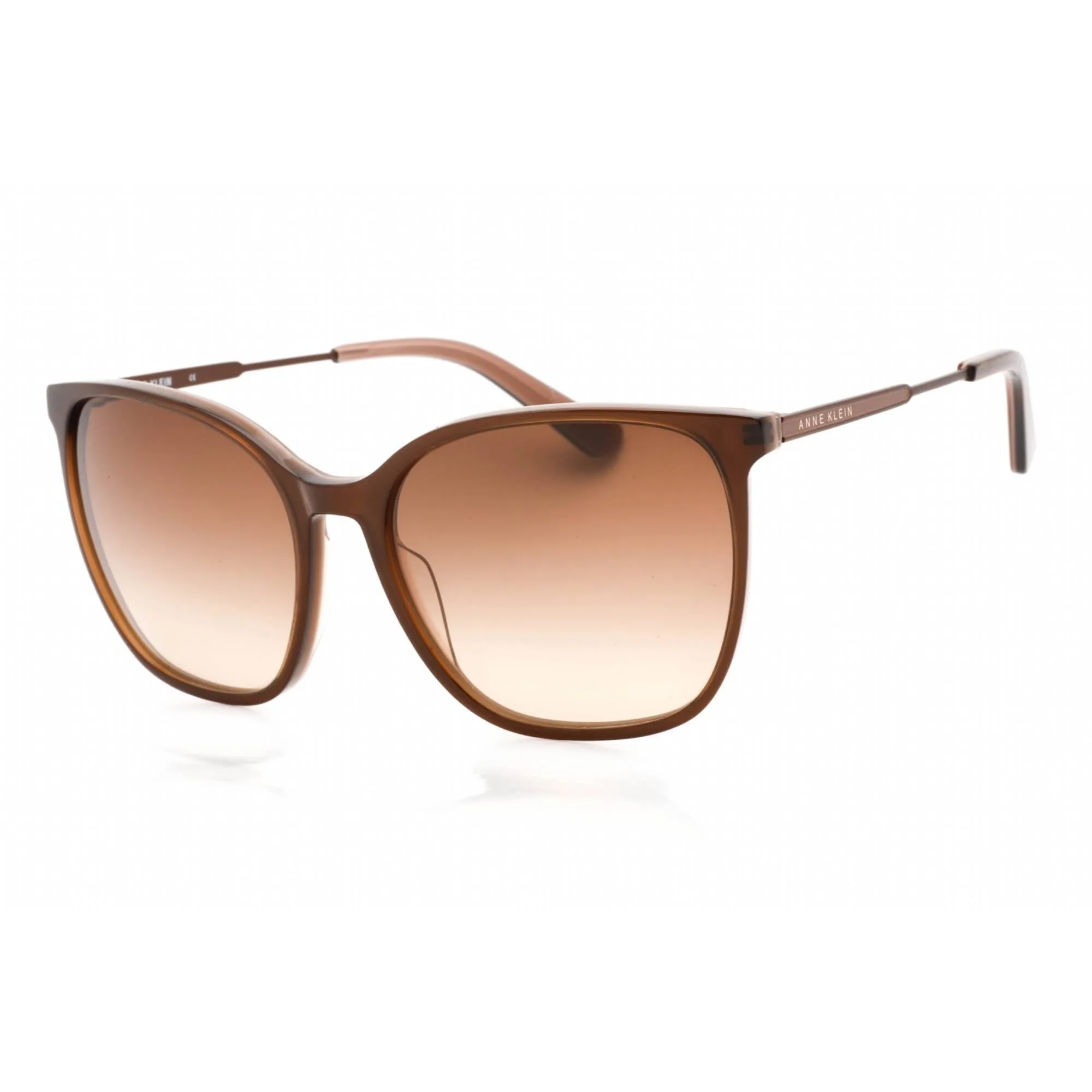 Anne Klein Women's Sunglasses - Mocha Cat Eye Full Rim Plastic Frame | AK7065 200