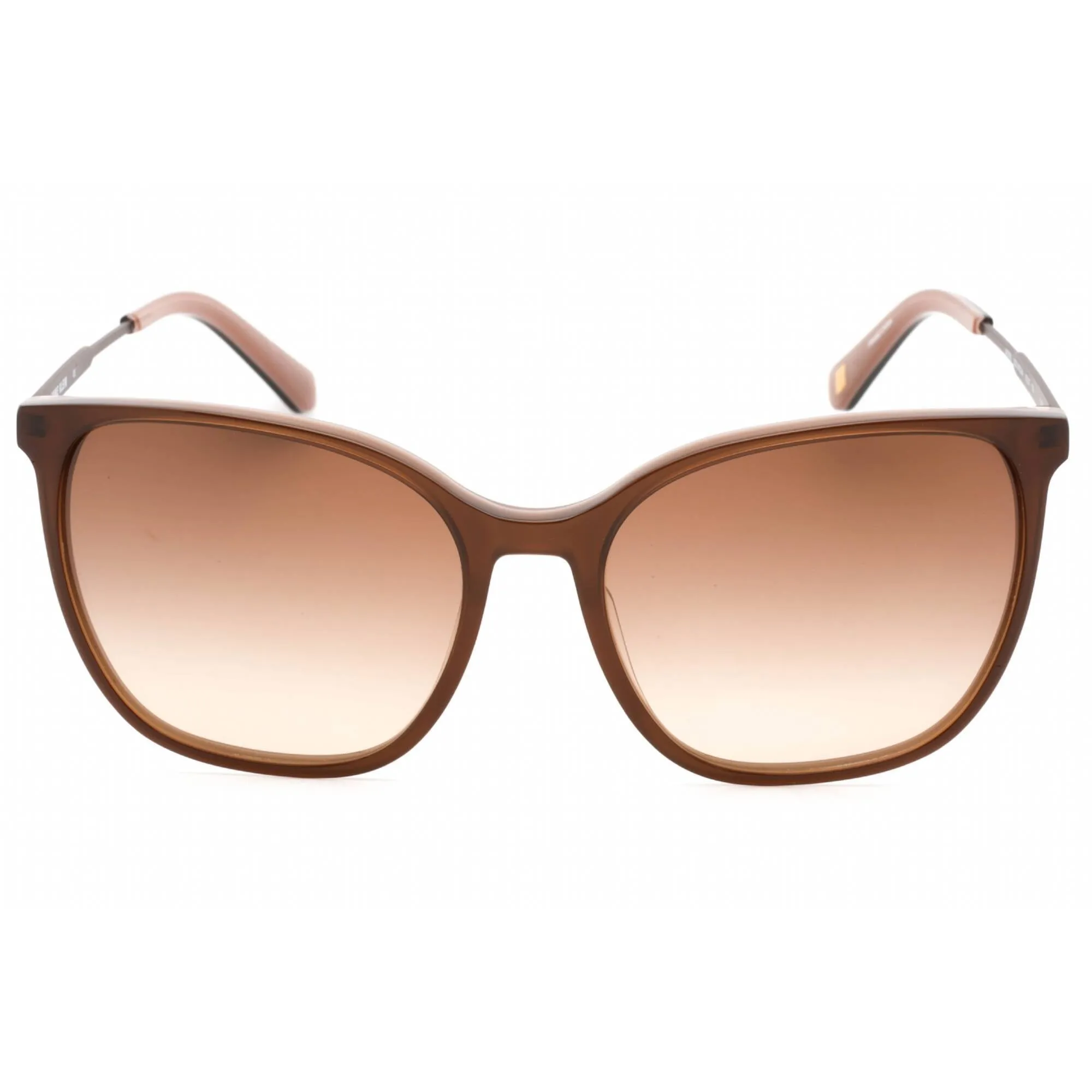 Anne Klein Women's Sunglasses - Mocha Cat Eye Full Rim Plastic Frame | AK7065 200