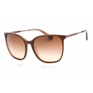 Anne Klein Women's Sunglasses - Mocha Cat Eye Full Rim Plastic Frame | AK7065 200