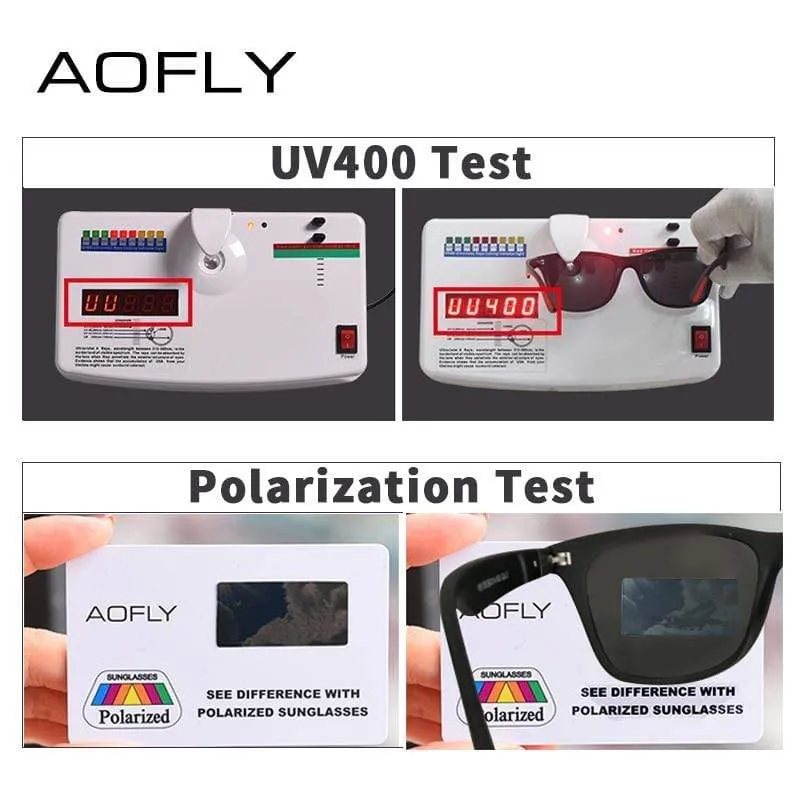AOFLY Mens Polarized Sunglasses