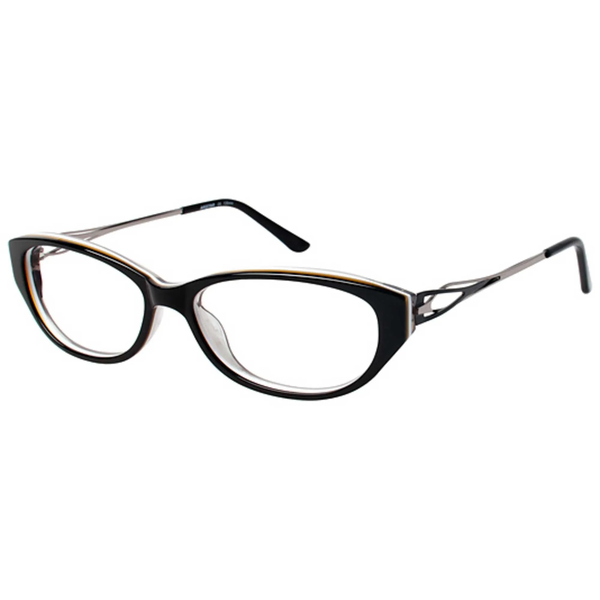 Aristar Women's Eyeglasses - Black Rectangular Full-Rim Frame | ARISTAR 18422 538