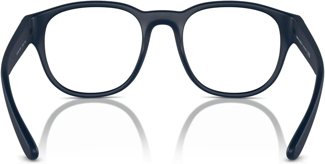 Armani Exchange Men's Ax3110 Round Prescription Eyewear Frames