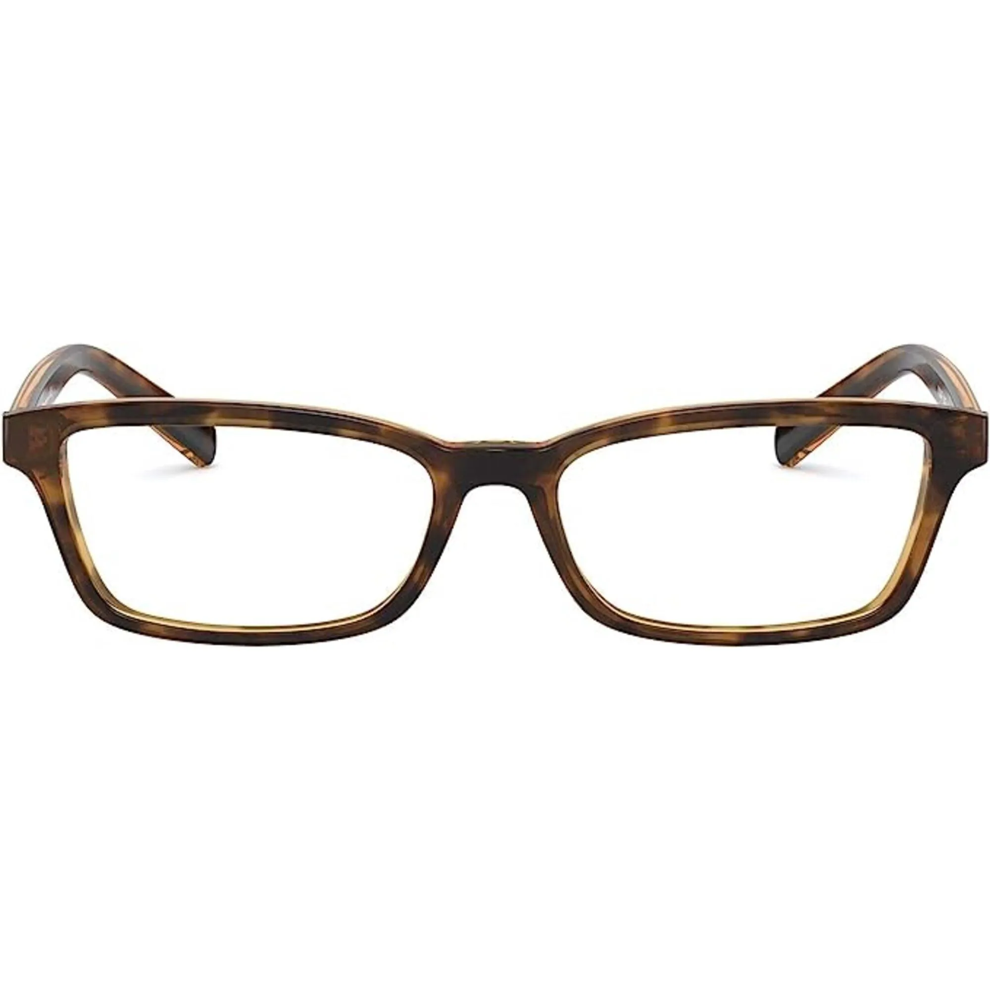 Armani Exchange Women's Eyeglasses - Shiny Havana Rectangular Frame | 0AX3074F 8037