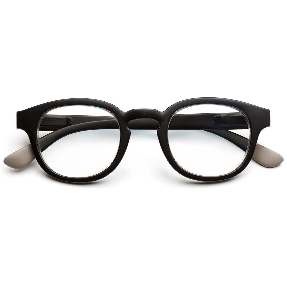 B D Unisex Eyeglasses - Digital Screen Full Rim, Matte Black | 2285-99