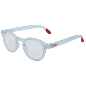 B D Unisex Eyeglasses - Digital Screen Full Rim, Matte Light Blue | 2285-56