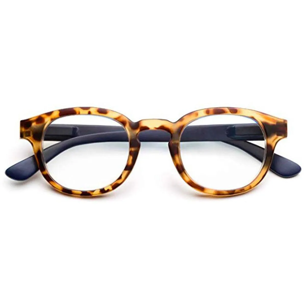 B D Unisex Eyeglasses - Digital Screen Full Rim, Matte Tortoise | 2285-88